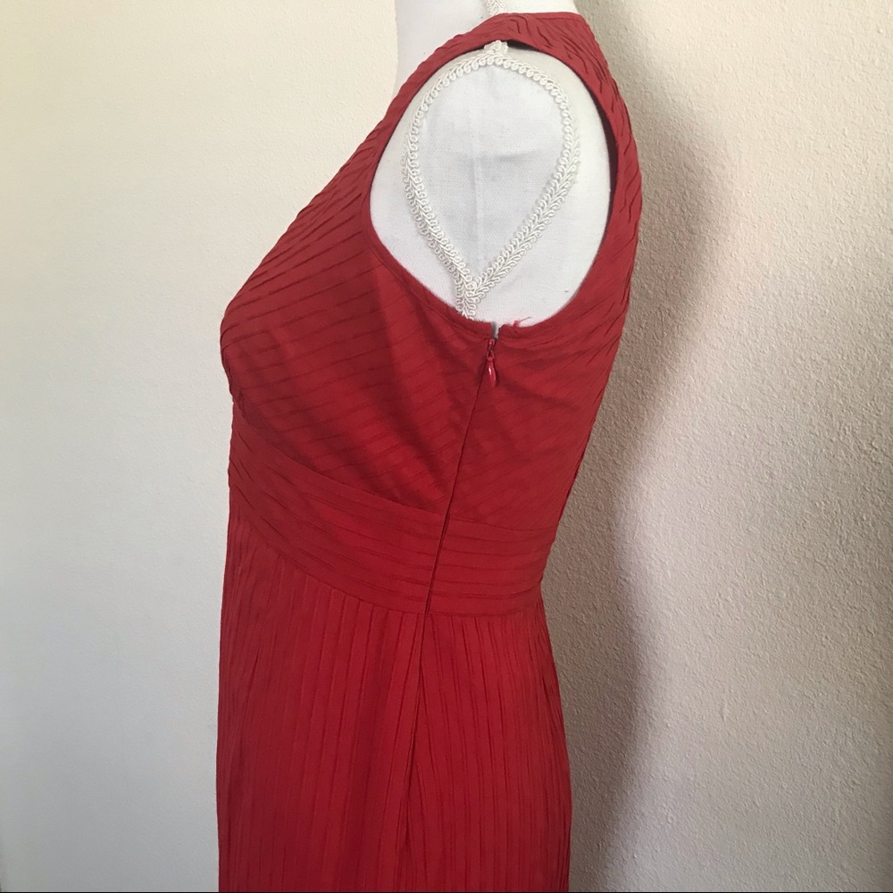 Marc New York by Andrew Marc Red Dress Size 2 - Picture 4 of 6